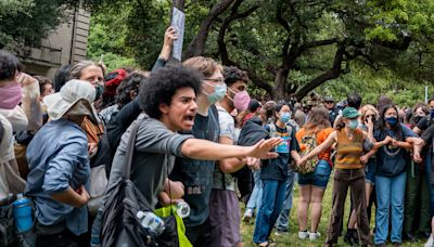 Cops charge college protesters as governor vows crackdown until crowds leave