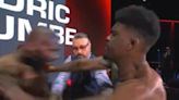 Bellator Champions Series video: Chaos erupts after Jaleel Willis shoves Cedric Doumbe BEFORE stepping on scale