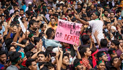 Thousands protest in Bangladesh to demand resignation of prime minister