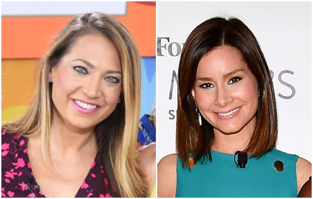 ’Good Morning America’s Ginger Zee ‘Twins’ With Correspondent Rebecca Jarvis