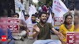 SFI protests against NEET and NET exam irregularities in Kolkata - Times of India