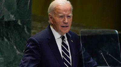 Biden in farewell U.N. address says peace still possible in conflicts in Mideast and Ukraine