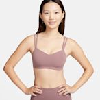 NIKE 運動內衣 女款 輕度支撐 AS W NK DF ALATE TRACE BRA 粉紫 DO6609-208 (3X962)