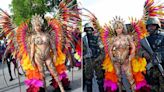 Rihanna Blings Up The Crop Over Festival 2024 In Barbados In A Fierce Gold Carnival Costume