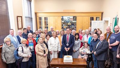 Over €1,000 raised by Sligo’s Mayor at coffee morning for North West Hospice