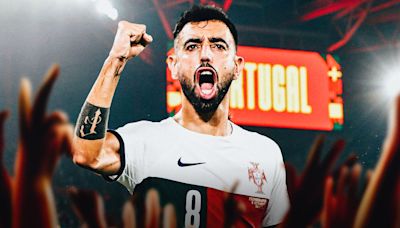 Bruno Fernandes steps up in place of Cristiano Ronaldo for Portugal