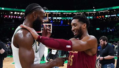 Jaylen Brown Reacts To Donovan Mitchell's Instagram Post