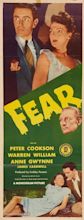 Fear (1946) movie poster