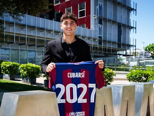 FC Barcelona | Cubarsí, exultante tras renovar: "Es un sueño desde pequeño"