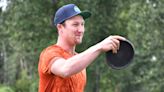 Disc golf competitors in Langley this weekend