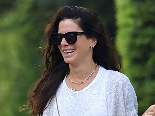 Sandra Bullock looks refreshed and relaxed after dermatologist visit