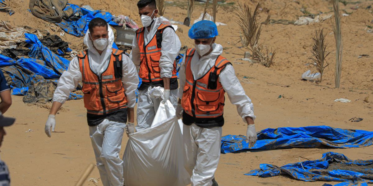 Shocking Mass Graves At Gaza Hospitals Prompt International Calls For Investigation