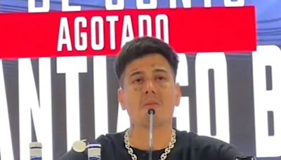 El Duki rompió en llanto por una pregunta de su mamá en plena conferencia de prensa en Madrid | Espectáculos