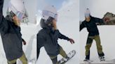 Professional Skier Impresses Internet With First Snowboarding Attempt