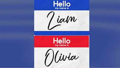 Top baby names for 2023: Liam, Olivia top SSA list for fifth consecutive year