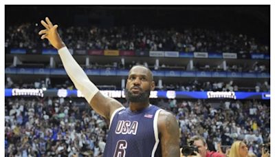 LeBron James Selected As Team USA Male Flagbearer For Paris Olympics 2024 Opening Ceremony