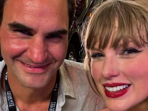 Roger Federer is in his 'Swiftie era' after sharing a selfie with Taylor Swift after concert in Zurich