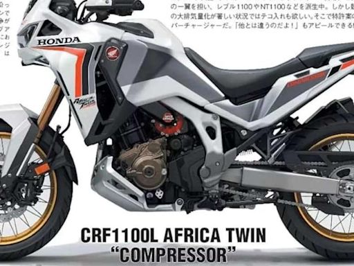 Podría llegar una Africa Twin sobrealimentada, lo dicen desde Japón