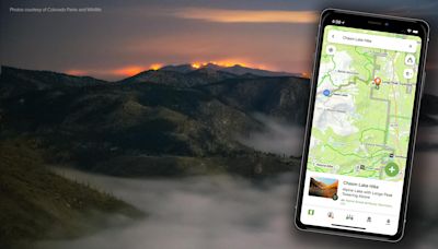 Colorado's trail app COTREX adds new feature detailing wildfire alerts