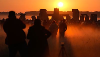 Around 15,000 people attend summer solstice at Stonehenge