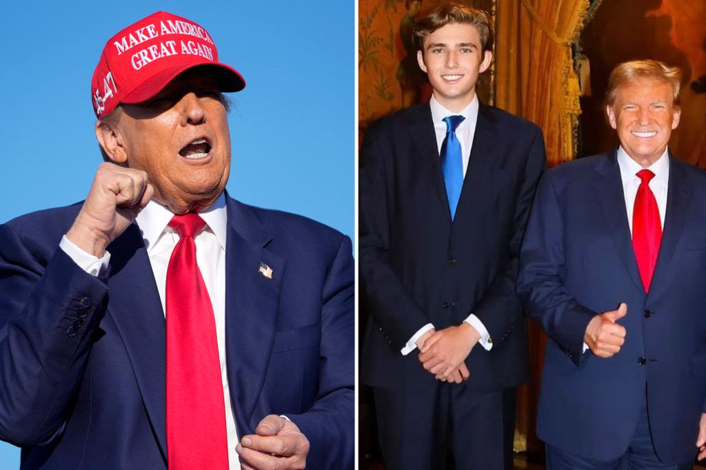 Trump says son Barron likes to give political advice: ‘Dad, this is what you have to do’