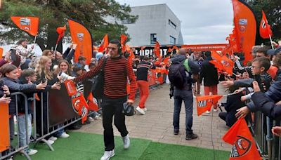 FC Lorient - Paris SG : les joueurs lorientais sont arrivés au Moustoir