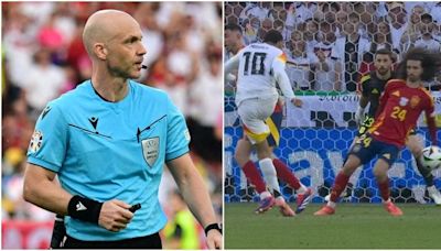 Anthony Taylor 'fled' stadium after being 'loudly insulted' by German coach after Spain game