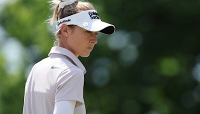Video: LPGA superstar Nelly Korda keeps hitting ball into water, gets 10 on par 3 at LPGA Women's Open in Pa.