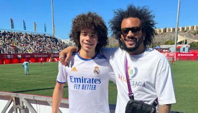 Marcelo, orgulloso: Enzo Alves da otro paso en su carrera en el Real Madrid