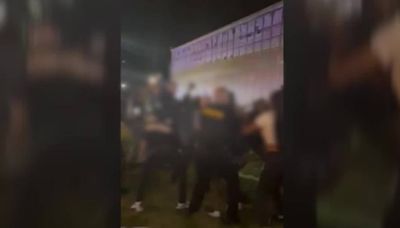 Video: Fights break out after Lyndhurst church festival, multiple arrested