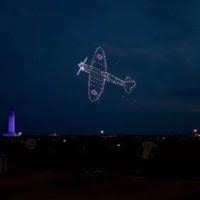 UK: Drone Show At D-Day Commemoration Event In Portsmouth