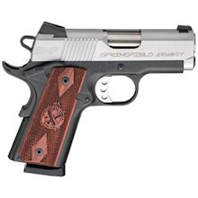 Springfield Armory 1911 EMP 9mm Luger 3in Black/Stainless Pistol – 9+1 ...
