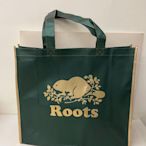 Roots 限定版璀璨金大型環保購物袋