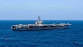 Eisenhower carrier group arrives in Mediterranean as construction on Gaza corridor begins