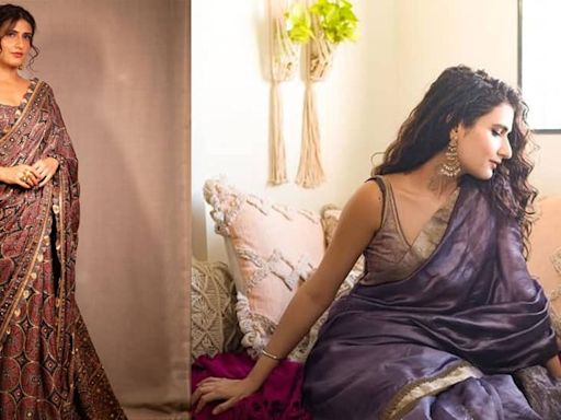 Eid 2024 Celeb Style Book: Fatima Sana Shaikhs Saree Collection Gives Major Festive Inspo - Pics