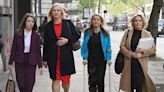 BBC newsreaders Martine Croxall, Annita McVeigh, Karin Giannone and Kasia Madera begin legal action against corporation
