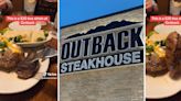 'Is this a joke?': Viewers divided when Outback Steakhouse customer orders 6-ounce sirloin for $20