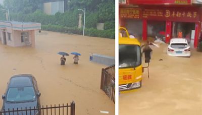 廣東連發 139個暴雨預警訊號