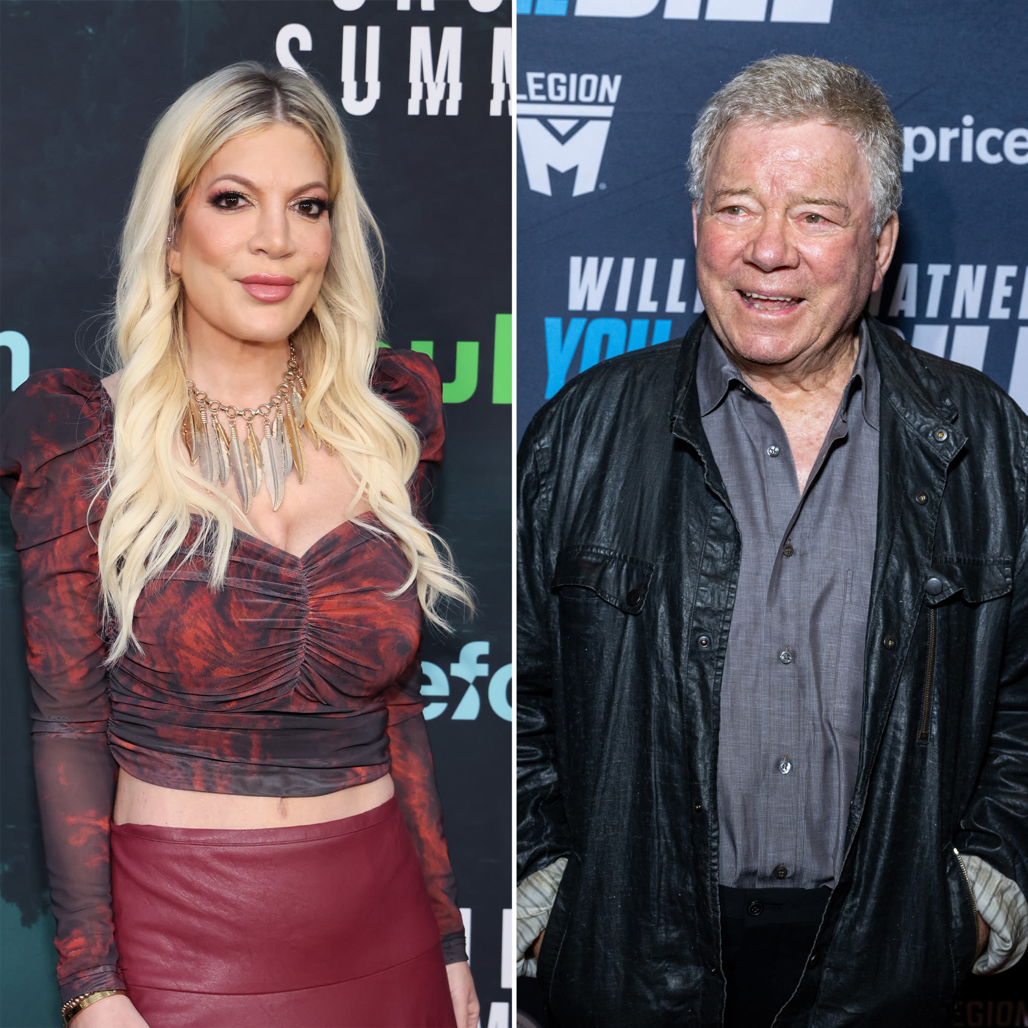 Tori Spelling and William Shatner Have Wide-Ranging Chat About OnlyFans, Orgasms, Enemas and More