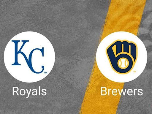 How to Pick the Royals vs. Brewers Game with Odds, Betting Line and Stats – May 6