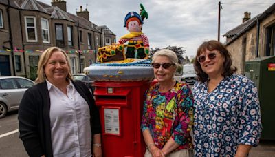 Has yarnbombing hit your village? Meet the Largo ladies crocheting postbox toppers