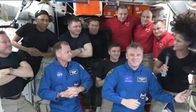 ‘Smooth ride up here’: SpaceX Crew 9 arrives at ISS to escort Sunita Williams to Earth | Watch video | Mint