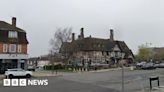 Stoneleigh assault: Three men arrested after pub stabbing
