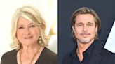 Martha Stewart wants to meet Brad Pitt after following an Instagram account dedicated to the actor: 'I just melt when I look at those pictures'