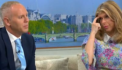 Kate Garraway fights back tears live on Good Morning Britain with upset co-host