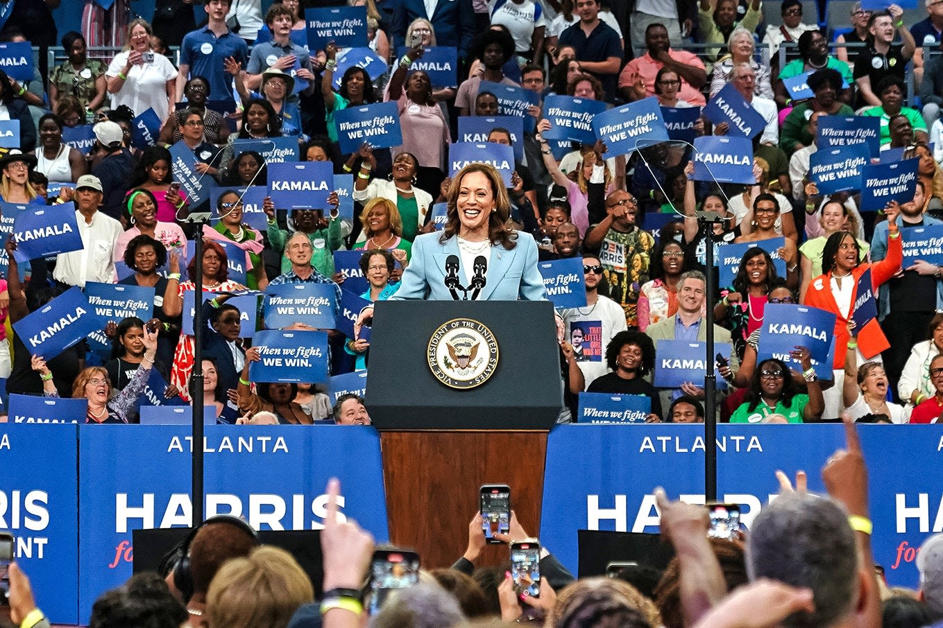 I Was at the Kamala Harris Rally in Atlanta. What You’re Seeing Is Very Real.