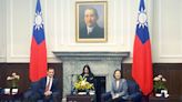 Top China critics in Congress meet with Taiwan’s president in Taipei