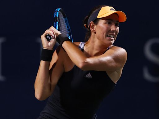 La tenista Garbiñe Muguruza se retira de las pistas