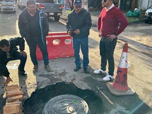 La Nación / Essap prueba tapas de plástico reciclado para alcantarillados