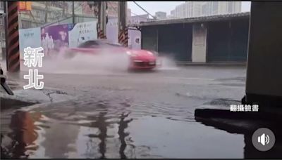 雷雨彈轟雙北！新店淹水落石掉落 北捷號誌異常